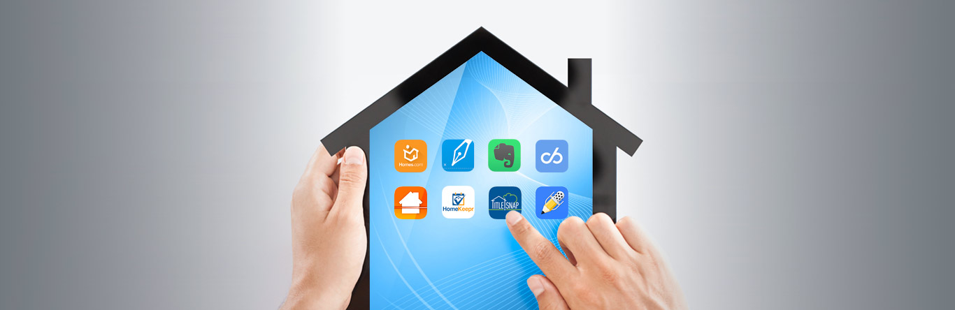 useful apps apps displayed on house shaped tablet